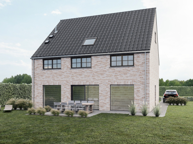 AVL Woningbouw 3D-render pastorijwoning Westerlo