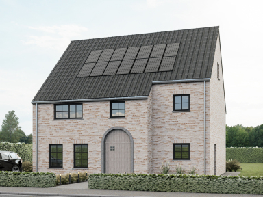 AVL Woningbouw 3D-render pastorijwoning Westerlo