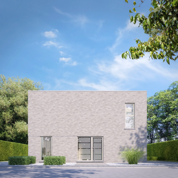 Nieuwbouwwoning, Blanklaerstraat Diest, open bebouwing Nieuwbouwwoning, Blanklaerstraat Diest, open bebouwing