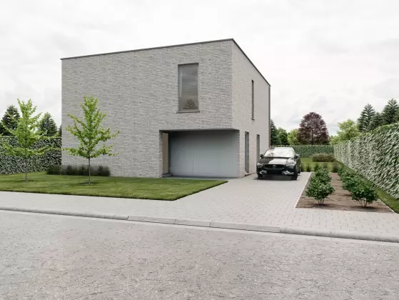 Nieuwbouwwoning, Stemberg Tessenderlo, open bebouwing