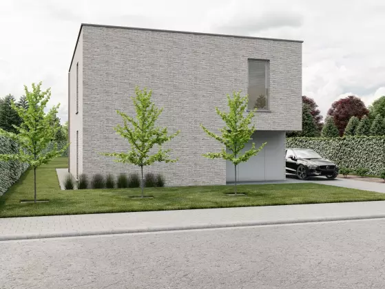 Nieuwbouwwoning, Stemberg Tessenderlo, open bebouwing