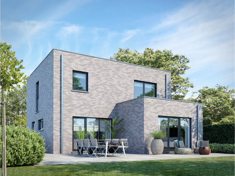 Nieuwbouwwoning, open moderne woning, Paal