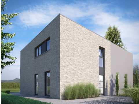 Nieuwbouwwoning, halfopen moderne wonning, Beringen