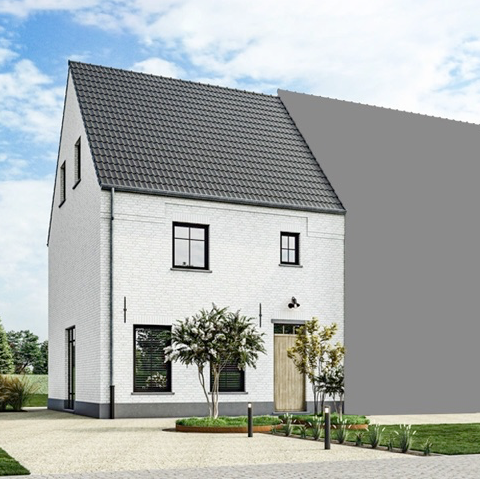 Nieuwbouwwoning, halfopen klassieke woning, Kapellen