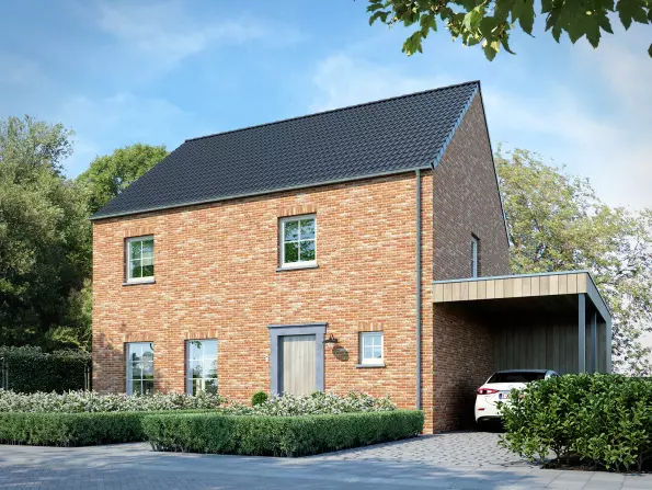 Nieuwbouwwoning, open bebouwing, klassieke woning, zonhoven