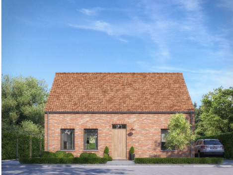 Nieuwbouwwoning, open klassieke bebouwing, Leeuwerik