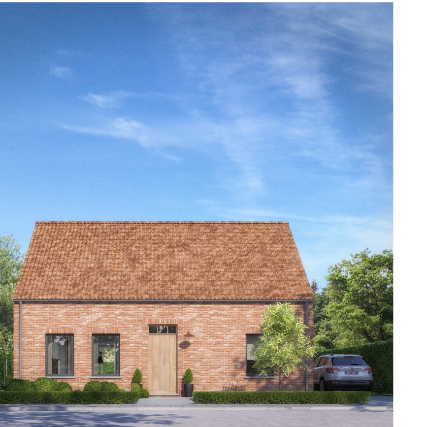 Nieuwbouwwoning, open klassieke woning, leeuwerik, Hasselt