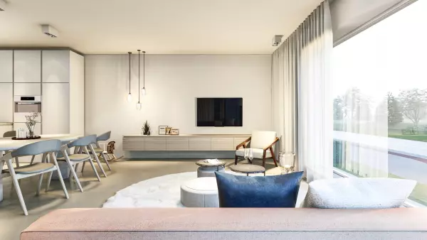 sfeerbeelden Nieuwbouwappartementen, Dilsen-Stokkem Rijksweg