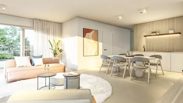 sfeerbeelden Nieuwbouwappartementen, Dilsen-Stokkem Rijksweg
